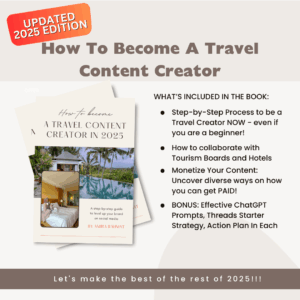 How To Become A Travel Content Creator In 2025